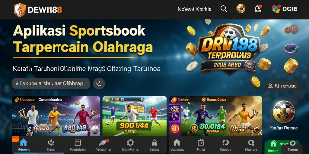 Tampilan screenshot DEWI188 dengan aksi taruhan olahraga yang seru.