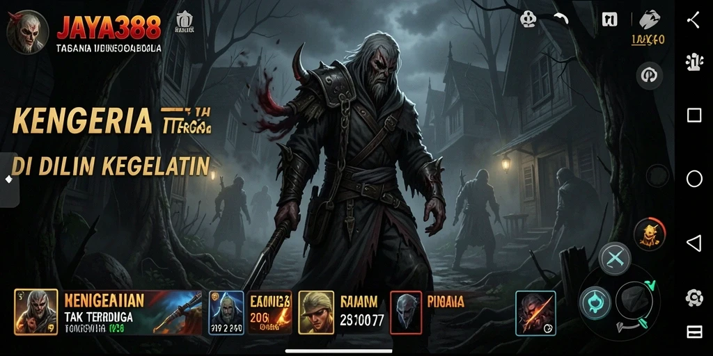 Tampilan gameplay dari JAYA388 yang mencekam dan penuh ketegangan.