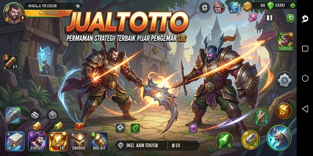 Screenshot gameplay JUALTOTO yang menunjukkan strategi dinamis dan grafis menarik.