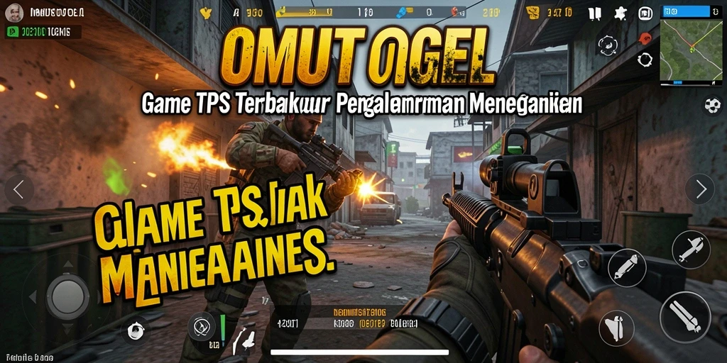 Gameplay dinamis OMUTOGEL dengan aksi menegangkan di setiap pertempuran.