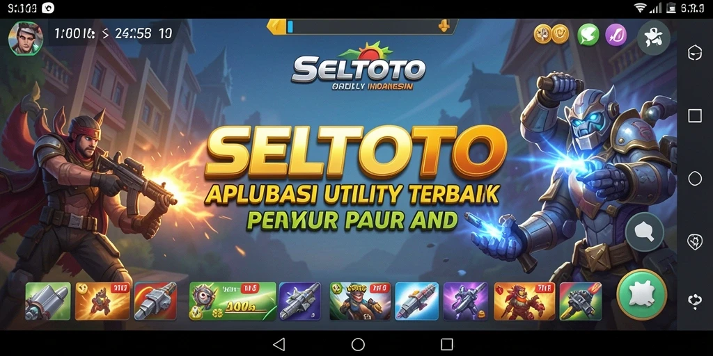 Screenshot utama menunjukkan kemudahan penggunaan aplikasi Utility.