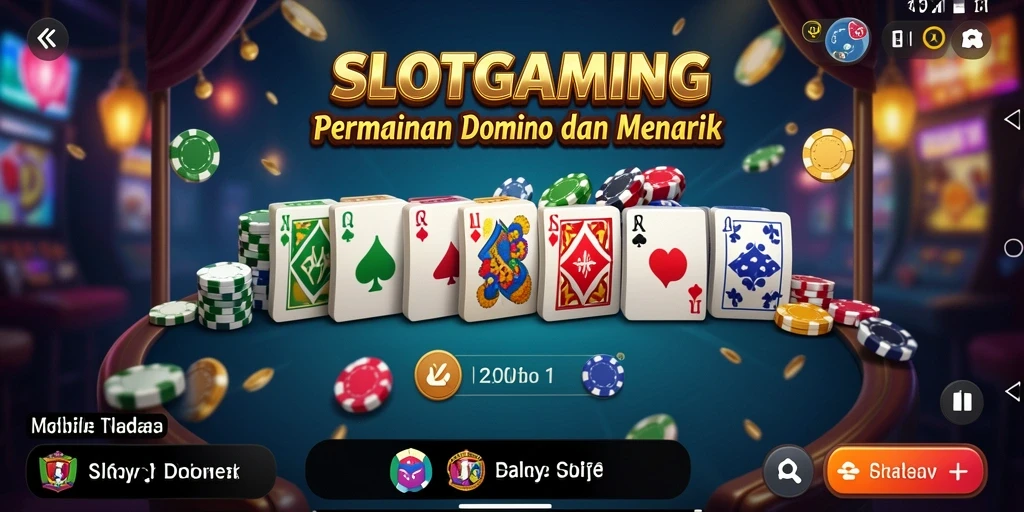 Tampilan gameplay SLOTGAMING yang penuh warna.