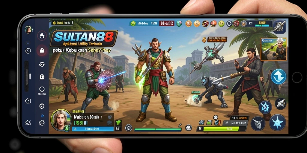 Tampilan antarmuka SULTAN88 yang user-friendly dan modern.