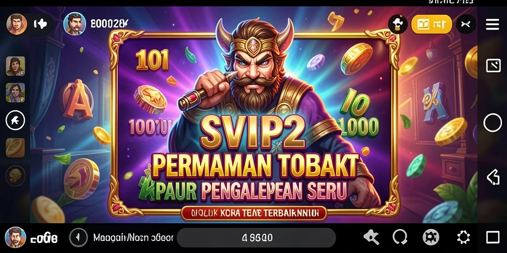 Tampilan gameplay Slot SVIP2 yang menegangkan dan penuh warna.