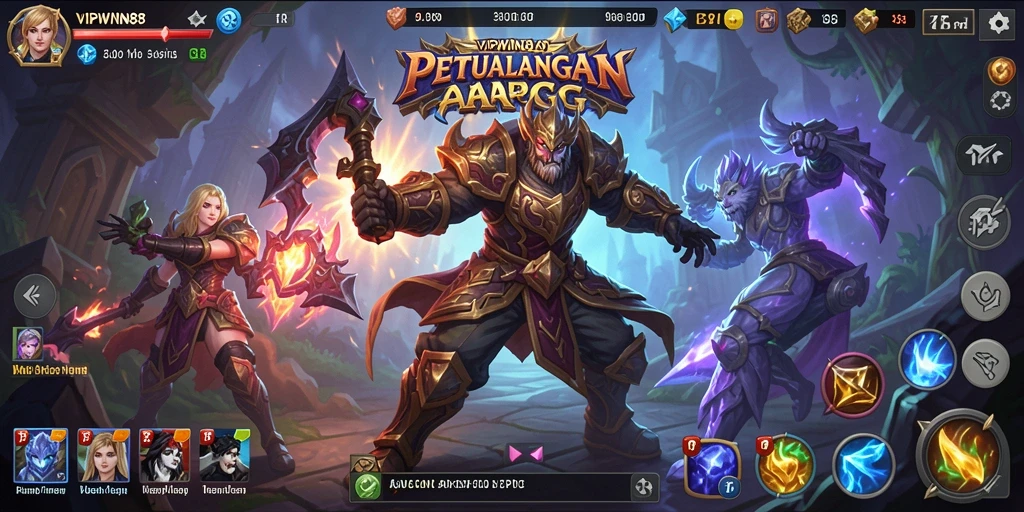 Tangkapan layar gameplay <strong>VIPWIN88</strong> menampilkan aksi seru dan petualangan mendebarkan.