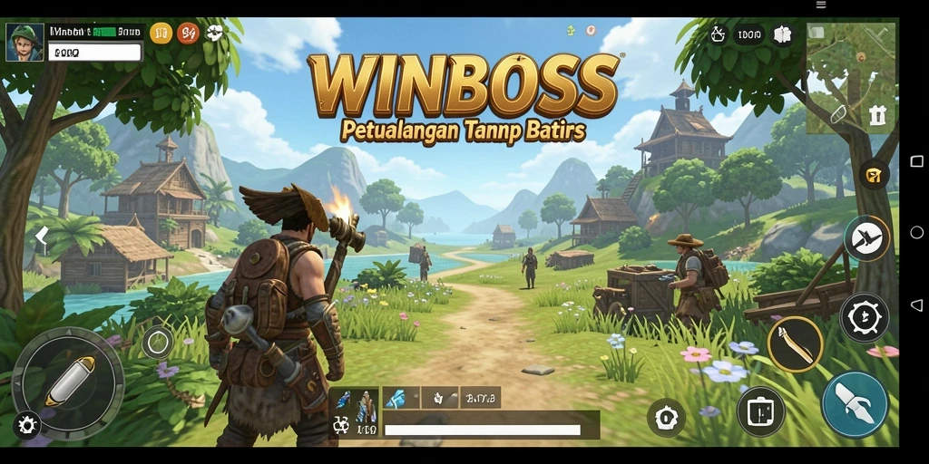 Tangkapan layar menampilkan ekspedisi Open World yang menarik di WINBOSS.